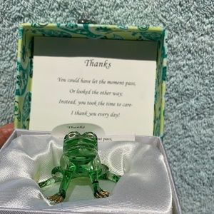 Vintage Hallmark thank you frog